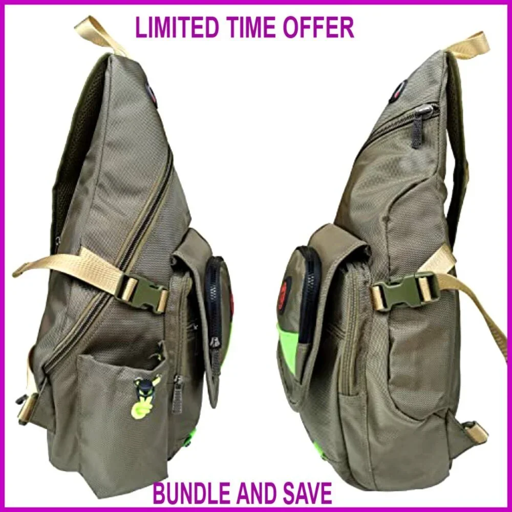 Large Sling Backpack Holds 14